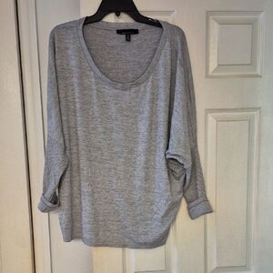 Gray Dolman Sleeve Sweater NWOT